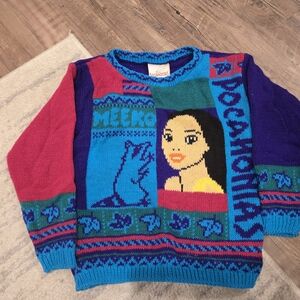 90s Pocahontas & Meeko Sweater